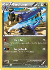 Damaged Garchomp - 90/124 - Holo Rare Pokemon Dragons Exalted on eBay