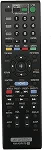 RM-ADP070 Ersatzfernbedienung fur SONY Home Theater System BDV-E985W BDV-E380