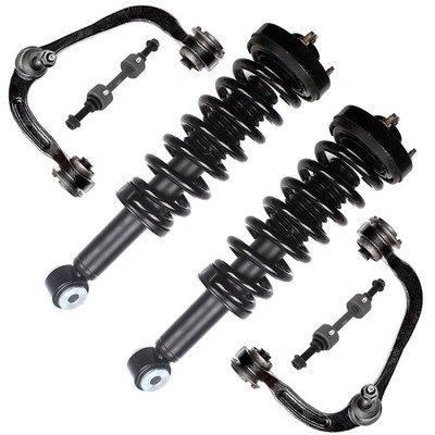 Front Struts w/ Spring Upper Control Arms Sway Bars For 2009-2013 Ford F-150 2WD