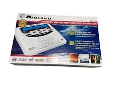 Midland WR120B Programmable NOAA Weather Alert Radio Emergency Alert AM/FM New