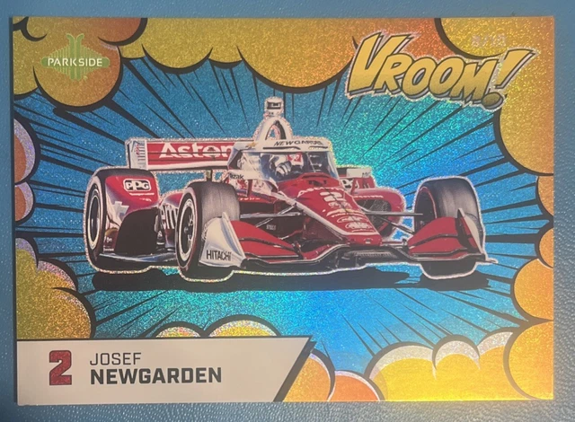 2022 Parkside Indycar JOSEF NEWGARDEN Team Penske VROOM! Case Hit 8/10