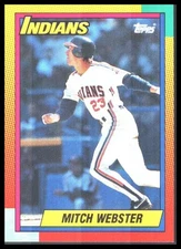 1990 Topps Traded #127T Mitch Webster