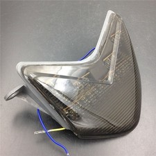 Fit For Kawasaki Ninja ZX6R Z750S 2005-2006 LED Rear Tail Light Assemblies Smoke