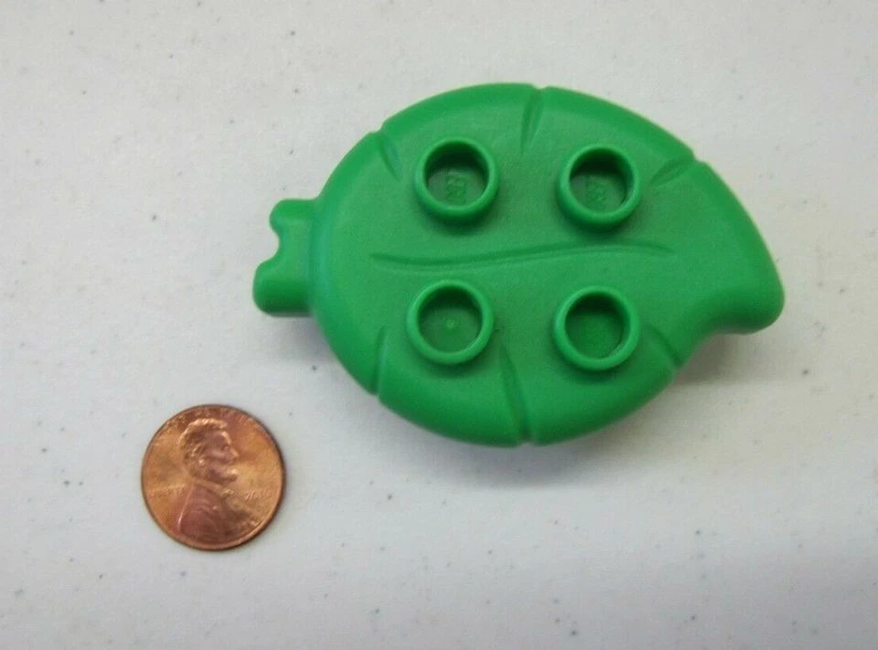 Lego Duplo Green Leaf Table Fairies Leaf Part Block Piece Little Forest Friends - Image 2 of 3