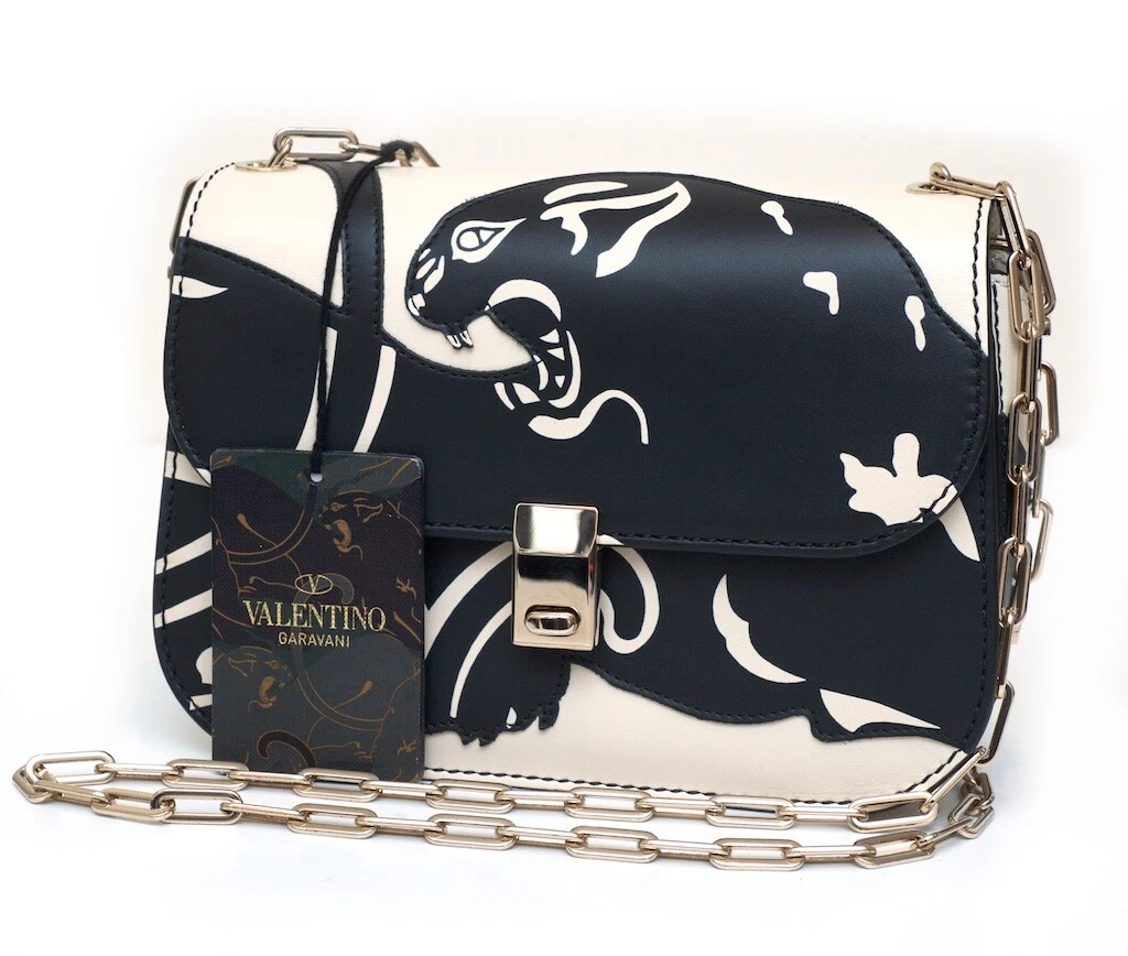 Valentino Garavani Panther Shoulder Bag.