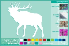 ELK cut vinyl decal #3 car truck window Hunting sticker Elk Hunter Hunt decal