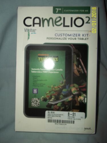 Vivitar Camelio 2 Nickelodeon Turtles 7" Customizer Kit Personalize Your Tablet - Afbeelding 1 van 10