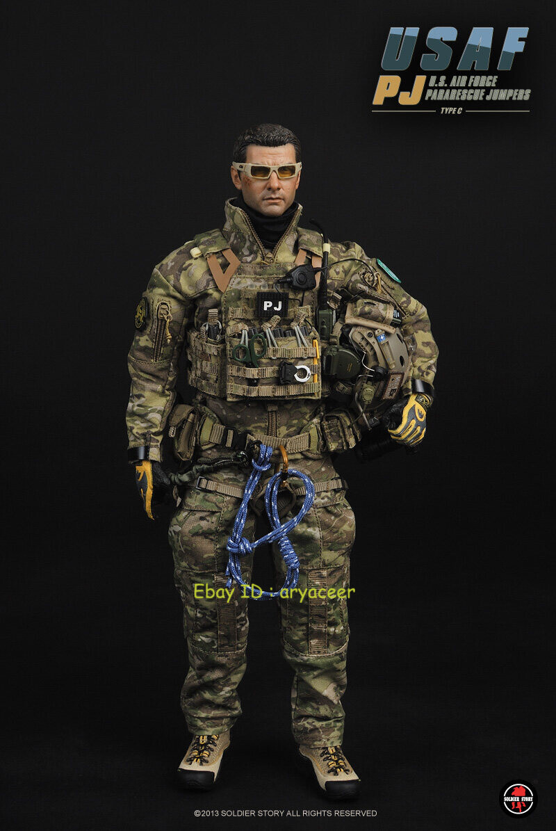 ミリタリー SOLDIER STORY USAF PJ SS080C Soldier Story SS080C USAF PJ TYPE C 1/6 Action Figure Model In