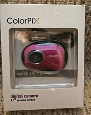 NEW Color Pix Digital Camera Pink Color 1.1 Preview Screen LW-dc327n