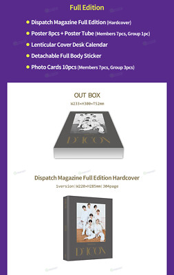 DICON VOL.10 BTS goes on Member Edition Korean EXP SHIPPING