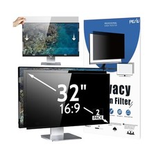 2-PACK 32 Inch Computer Privacy Screen for 16:9 Widescreen Monitor, 32inch Re...