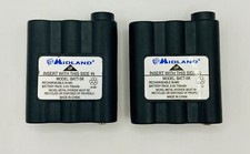 2 Lot 6.0V Battery for Midland BATT5R AVP7 Midland Nautico 3 VHF Marine Radio