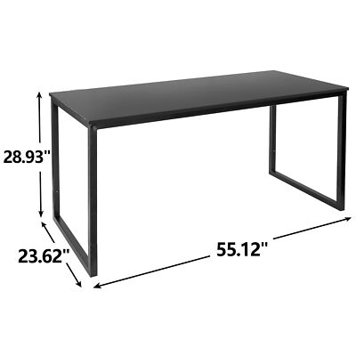 55 Computer Table Workstation MDF Laptop Office Desk Writing Corner Table Desk