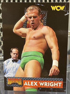 1999 Topps WCW Alex Wright Wrestling Rookie Card WWE  #22 Das Wunderkind German
