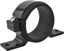 Fuel Pump Single Mount Bracket Fuel Filter External Bracket Clamp Cradle Black