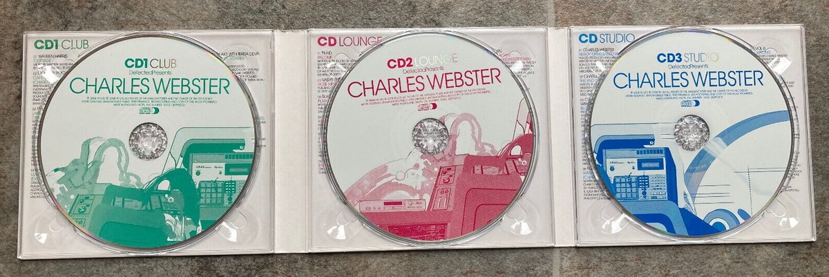 Defected presents Charles Webster Defected Presents Charles Webster ( 3 CD Set) New \u0026 Sealed | eBay