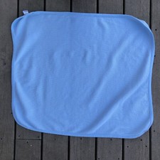 american baby company blue thermal baby blanket Cotton