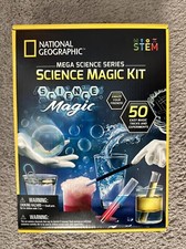 National Geographic Science Magic Kit STEM 50 Easy Magic Tricks and Experiments