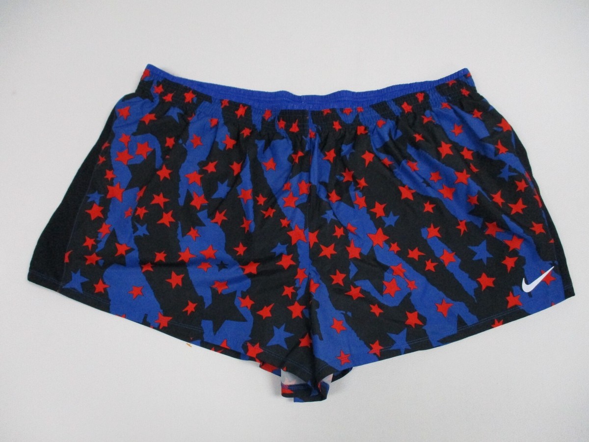 Nike Shorts Women's Size 3x Blue Athletic Activewear Gym Ladies Stars