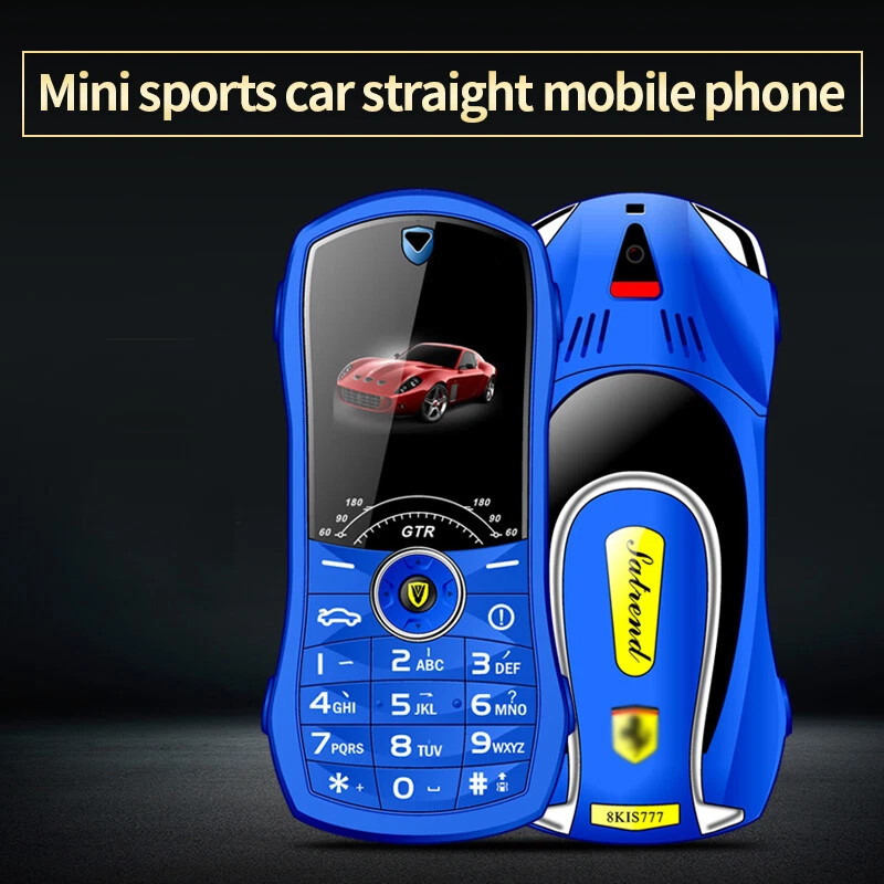 2G Ohne Vertrag Bluetooth 2G Entsperrt Mini Sportwagen Design Handys Telefon - Bild 4 von 4
