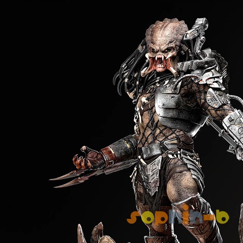 Alien vs Predator 1:4 Scale Model Kit Unpainted 3d Print GK Statue Figure - Picture 2 of 9