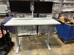 Dual Sapper Arm Monitor Mount Bundle With 24” Viewsonic Monitors V2446M-LED