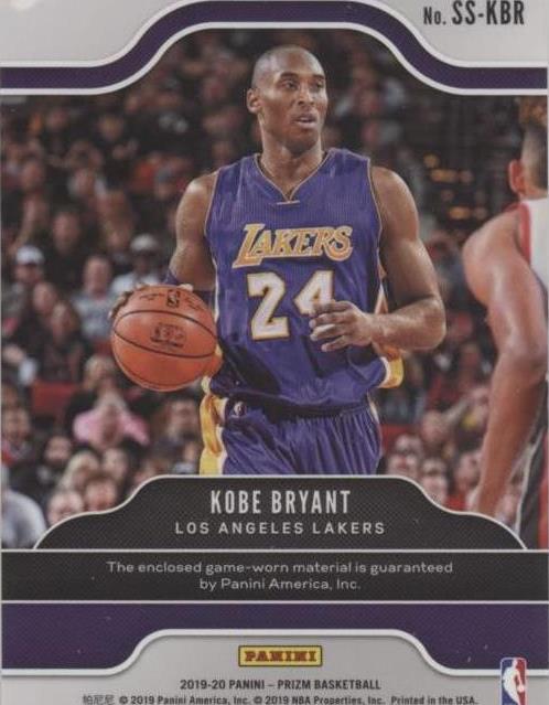 2019-20 Panini Prizm - Kobe Bryant #SS-KBR for sale | eBay