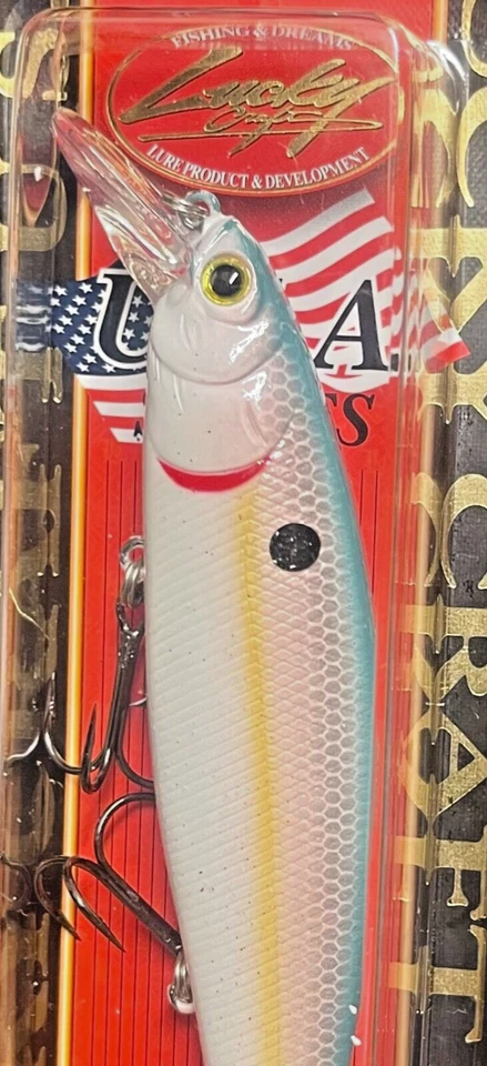 Lucky Craft Pointer 128SP suspensión (5 pies) Jerkbait 5” 1 oz Rip Bait - ELIGE EL COLOR Foto 4 de 4