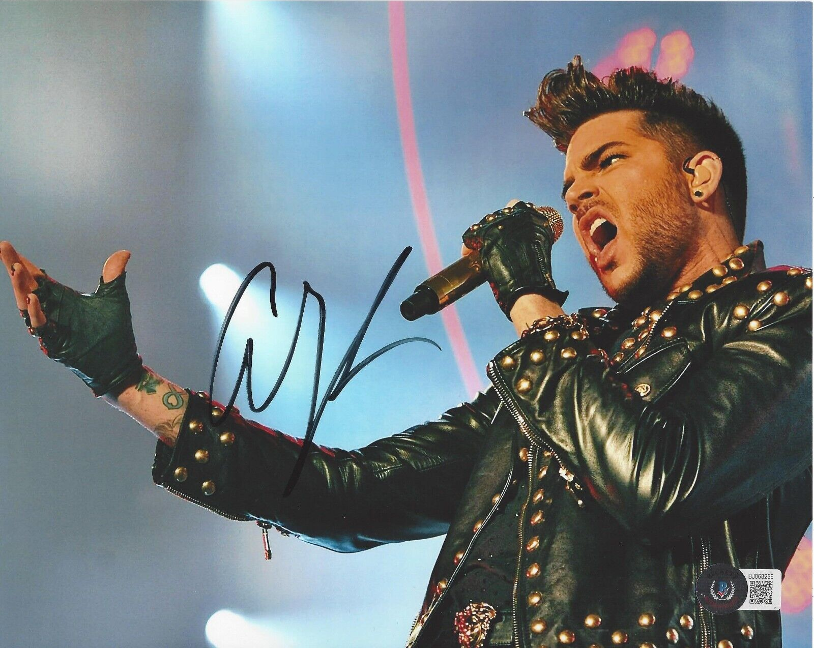 Adam Lambert Autographed / Signed Guaranteed-Authentic Memorabilia