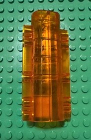 LEGO Mars Mission Cylinder 9x4x2 Trans-Orange PN 58947pb02 7690 7692 7697 7699&nbsp;