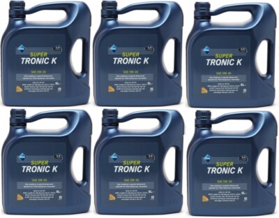 Aral Super Tronic K (ex. LongLife III) 5W-30 Motoröl 6x 5 = 30 Liter