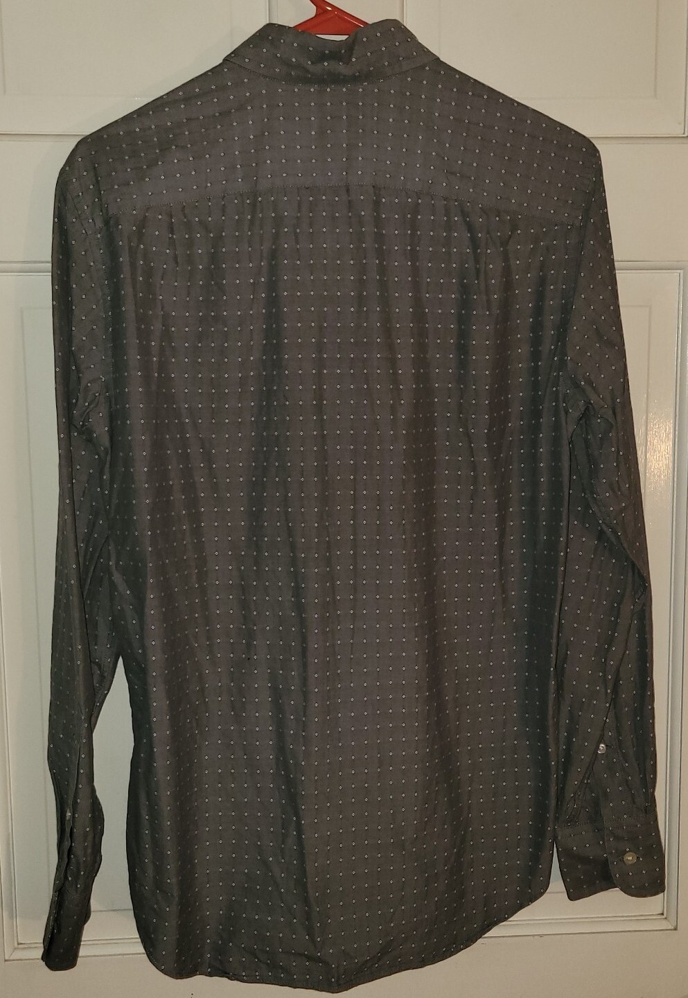 JCREW gray Patterned Cotton Button Down Shirt. Me… - image 5