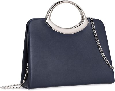 formal dress bag The Ultimate Guide to Pairing Bags and Dresses have for any Kennedy Blue bridesmaid dress BOSS Reporter bag with leather