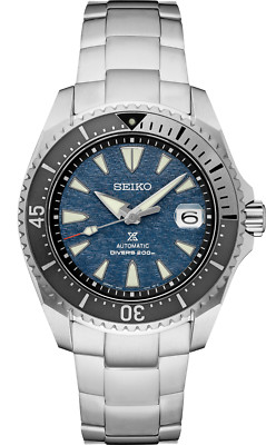 New Seiko Prospex 200M Divers Shogun Men's Titanium Bracelet Watch SPB357