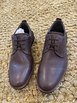 ECCO Mens Jeremy Modern Oxford Shoes Men Sizes Warm Grey | eBay display picture 2