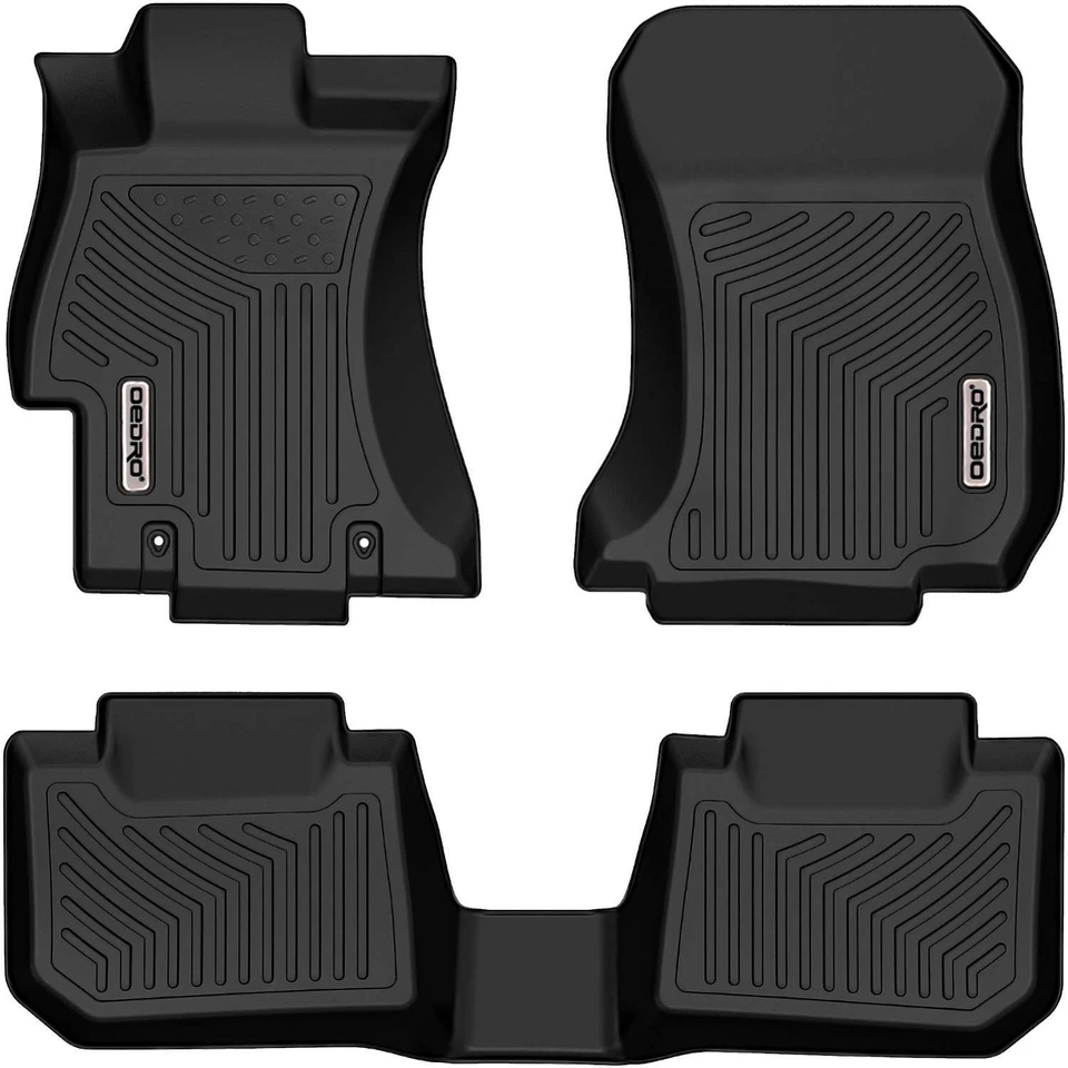 Floor Mats All-Weather 2 Row for 2012-2016 Impreza 2016-2017 Subaru Crosstrek Foto 2 de 4