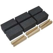 Image of Worksafe FGB24 Floor Grinding Block 50 x 50 x 100mm 24Grit - Pack of 6