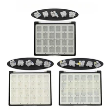 Dental Orthodontic Ceramic Bracket Metal Reinforced 3M Unitek Noble 022 018 Solt