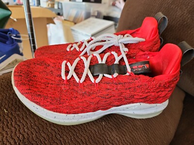 Size 8 - Nike LeBron 15 Low University Red 2018 | eBay