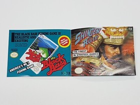 Palamedes Authentic Original NES Nintendo Manual Only