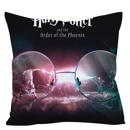 Harry Potter Cushion Cover Home Sofa Throw Pillow Cases Decors 45cm*45cm Gift - Picture 38 of 52