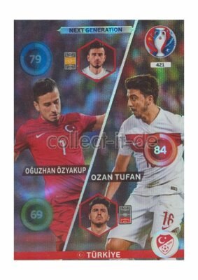 Panini Adrenalyn XL France 2016 - 421 Next Generation - Özyakup&Tufan