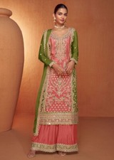 PALAZZO NEW INDIAN WEDDING AND READY TO WEAR TOP WITH DUPATTA FOR WOMEN WEAR