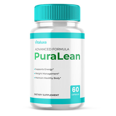 PuraLean Capsules for Weight loss, Pura Lean Fat-Burning Formula (60 Capsules)