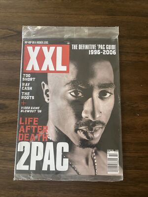 Hip Hop XXL Magazine The Definitive 'Pac Guide 1996-2006 2PAC. Sealed Bag/xtra