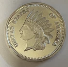 .999 Fine Silver Round 1 oz - Liberty Head Coin Lot 1211