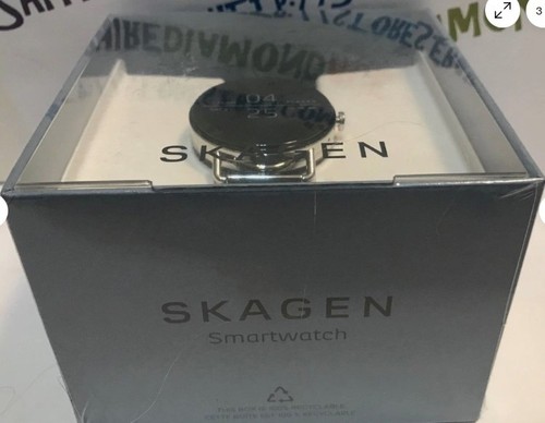 NEW! Skagen Men's Gunmetal Smartwatch Falster 42mm Steel-RETAILS FOR $295.00 - Picture 6 of 7