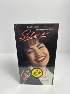 Selena (VHS, 1998, Commemorative edition) NEW SEALED Jennifer Lopez JLO Rare 