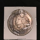 1 Troy Oz .999 Fine Silver Round Lion Head Motif– 31.4g – Private Mint