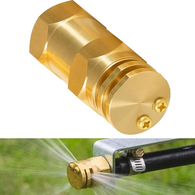 #ad 6541 01 CSK Boomless Broadcast Spray Nozzle 10 Orifices 90° 180° Caps 3.0 GPM $29.80